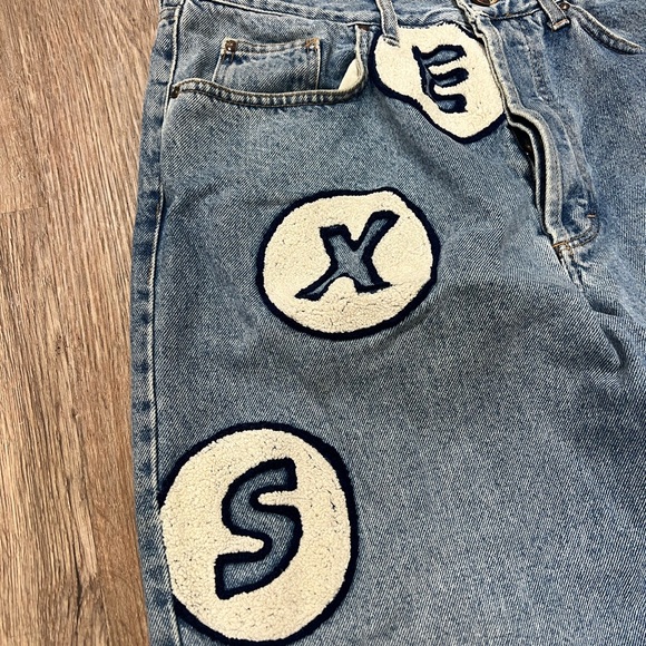 Rare Vintage 90s Extreme State Of Mind Jeans - Picture 2 of 6